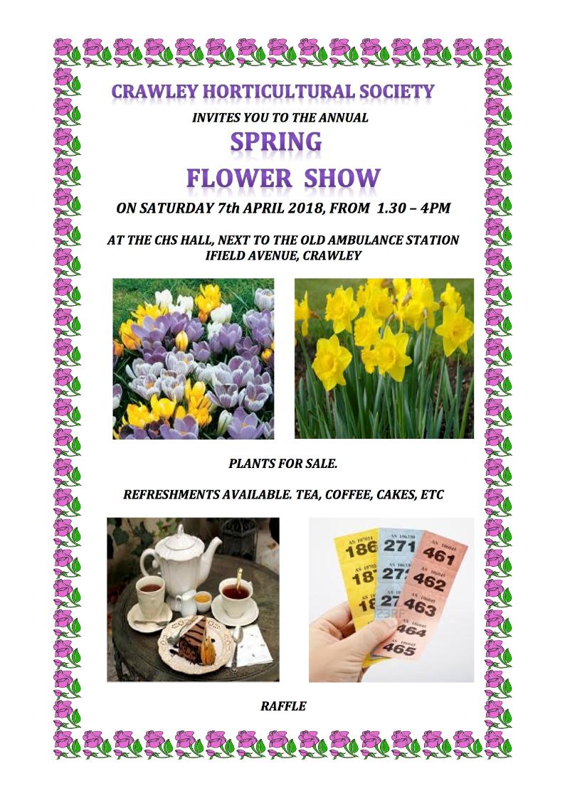 Crawley Horticultural Society Home