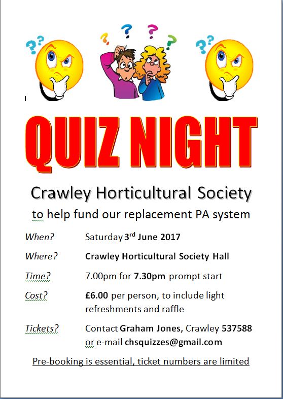 Crawley Horticultural Society Home